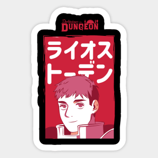 DELICIOUS IN DUNGEON: LAIOS TOUDEN RED Sticker